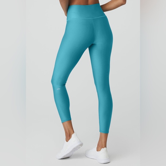 ALO Yoga 7/8 High-Waist Airlift Legging | small | blue splash - Picture 2 of 9